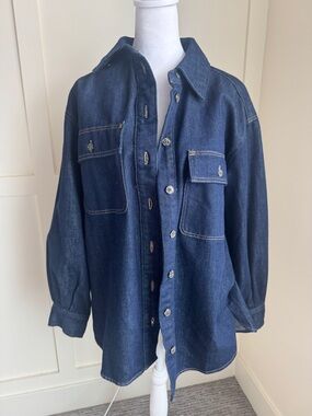 H&M Dark Indigo Denim Jacket